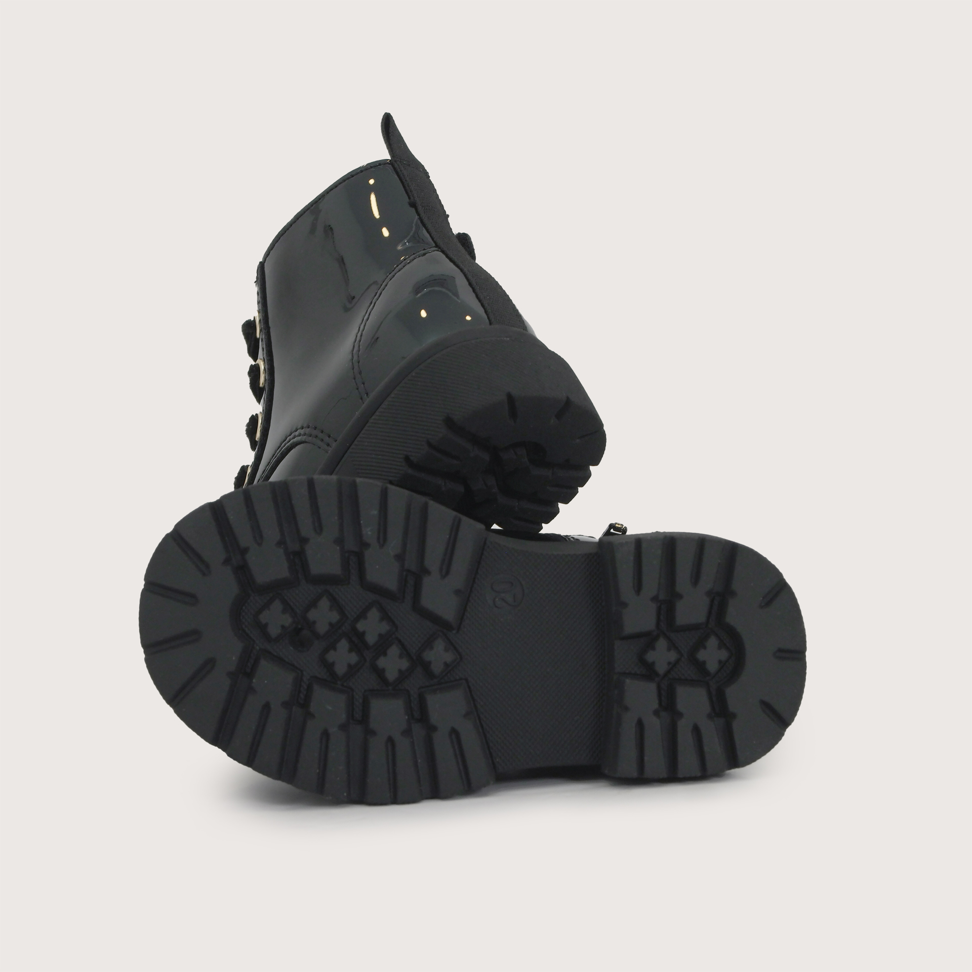 BOTIN CASUAL CORDON NEGRO NIÑA OPALINE - 3