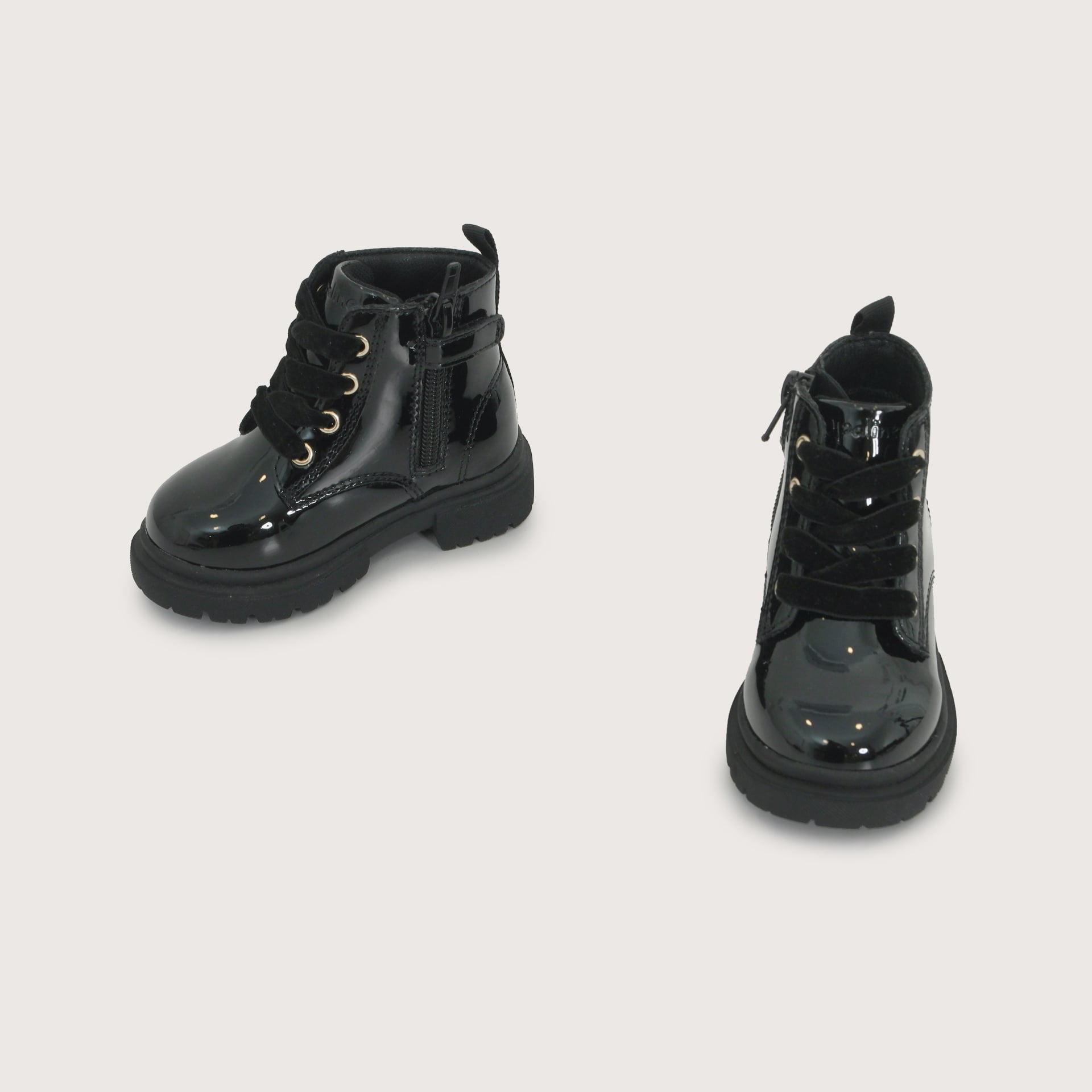BOTIN CASUAL CORDON NEGRO NIÑA OPALINE - 4