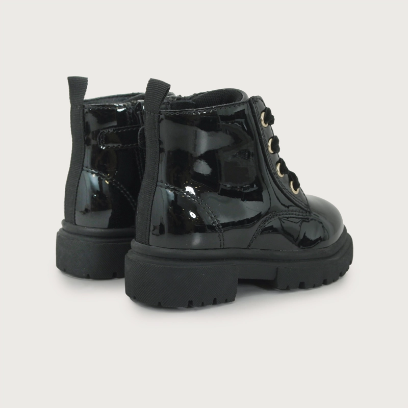 BOTIN CASUAL CORDON NEGRO NIÑA OPALINE - 5