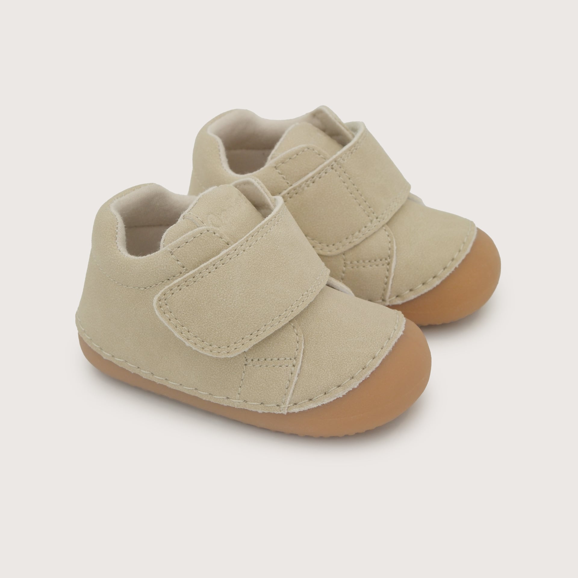 ZAPATILLA GATEADOR BEIGE NIÑA OPALINE - 1