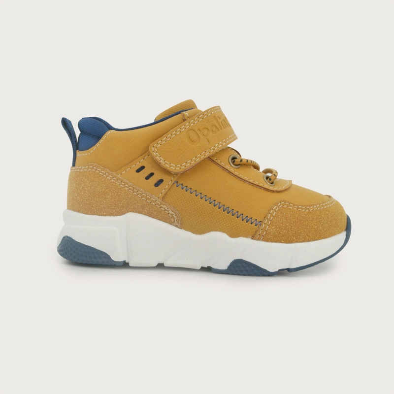 ZAPATILLA CASUAL SPORT MOSTAZA NIÑO OPALINE - 2