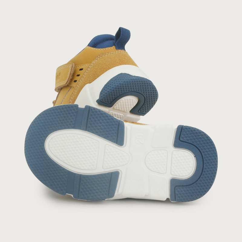 ZAPATILLA CASUAL SPORT MOSTAZA NIÑO OPALINE - 3