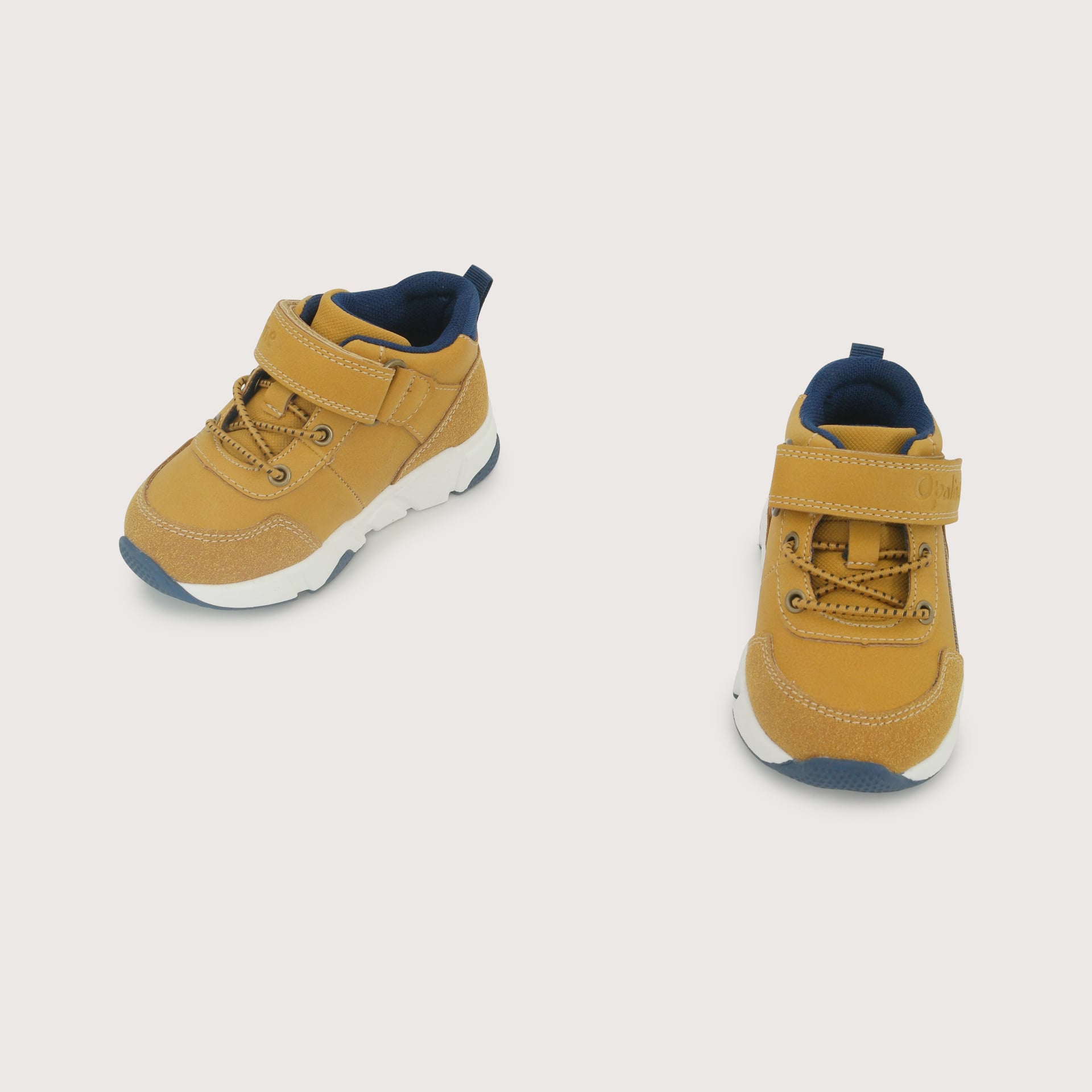 ZAPATILLA CASUAL SPORT MOSTAZA NIÑO OPALINE - 4
