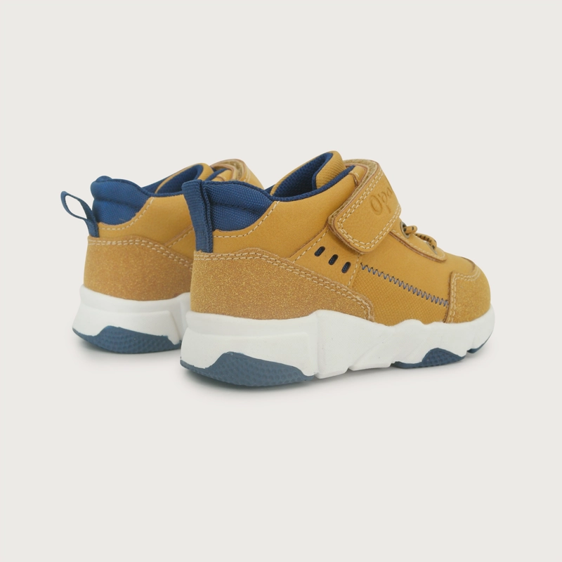 ZAPATILLA CASUAL SPORT MOSTAZA NIÑO OPALINE - 5