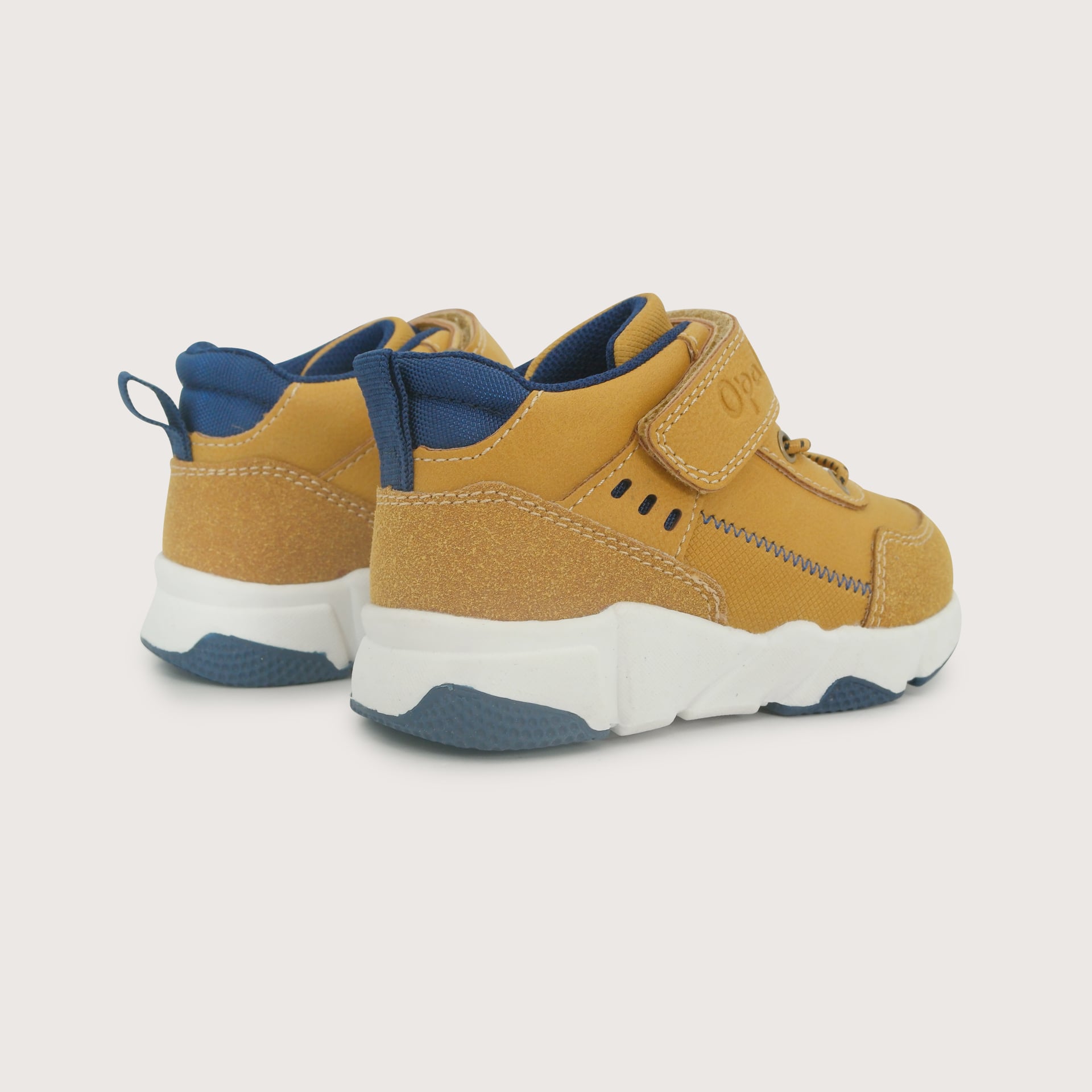 ZAPATILLA CASUAL SPORT MOSTAZA NIÑO OPALINE - 5