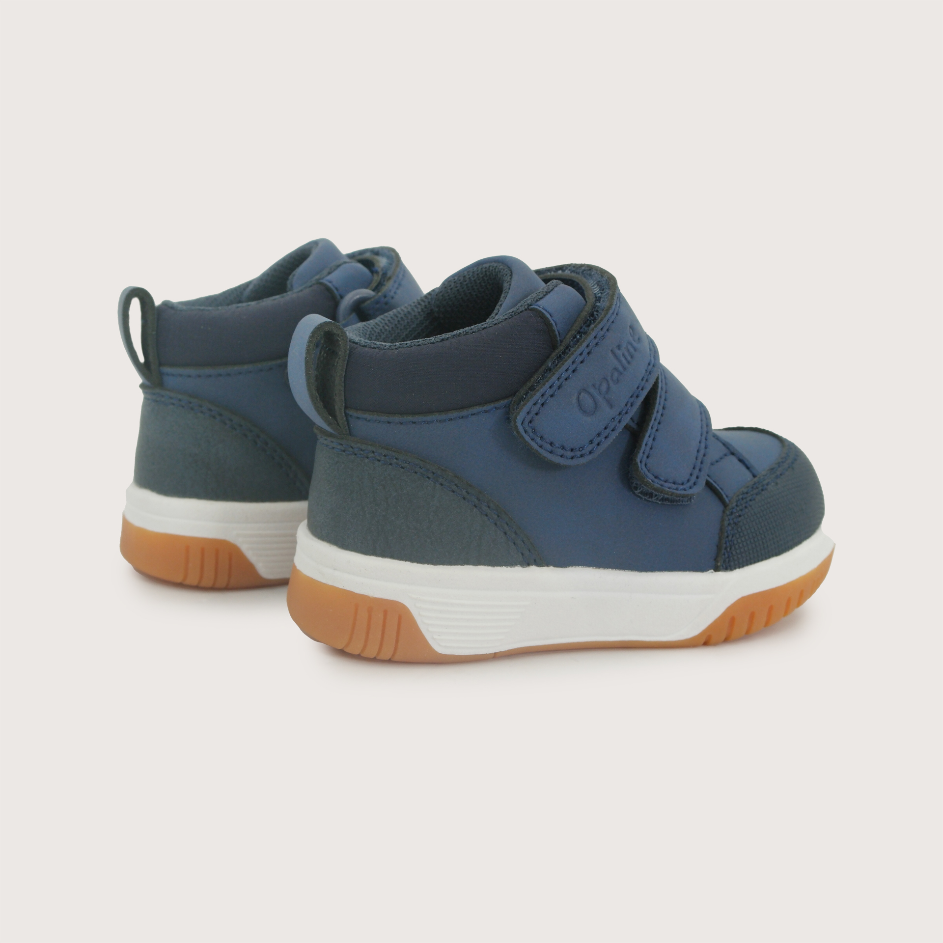 ZAPATILLA DOBLE VELCRO AZUL NIÑO OPALINE - 5
