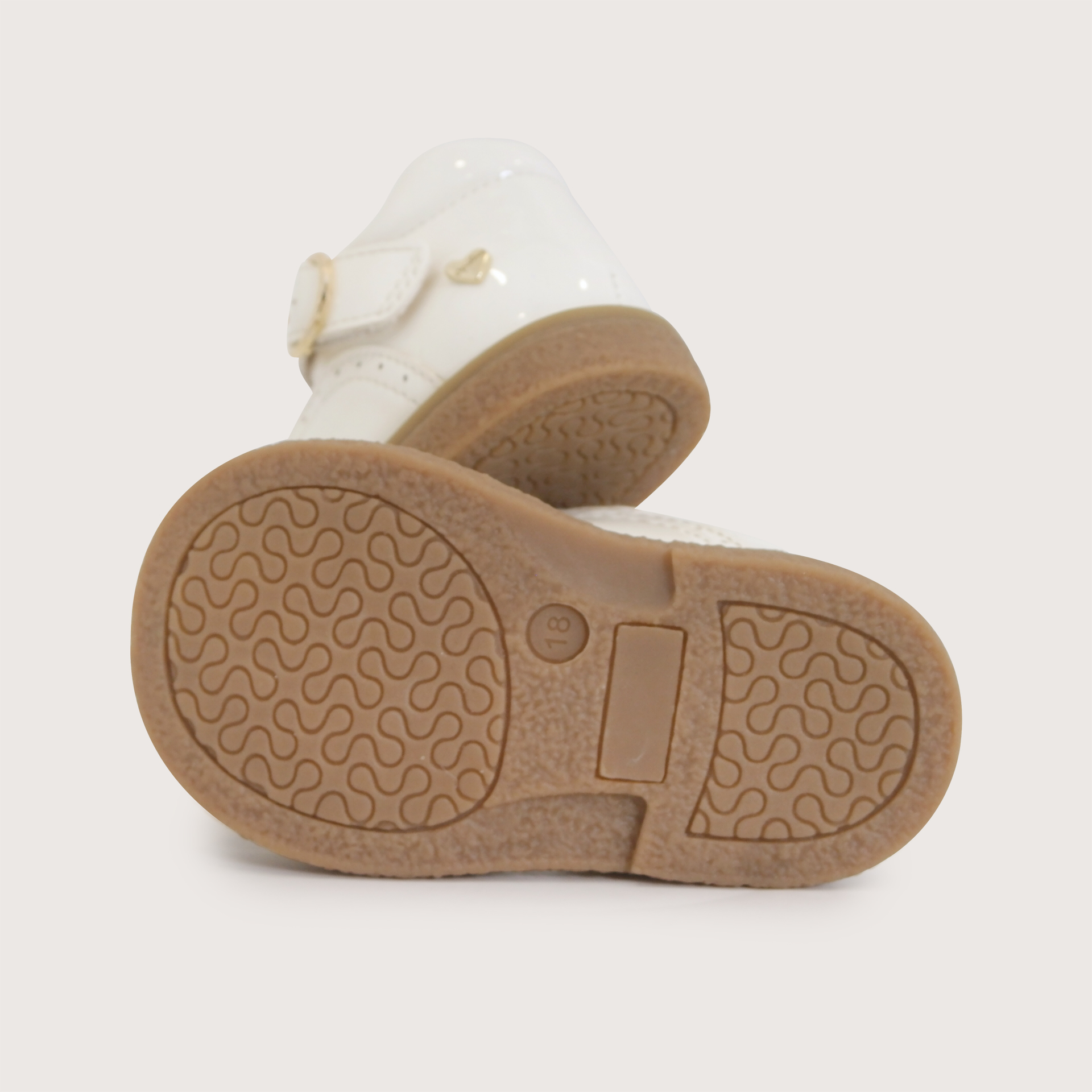 ZAPATO REINA CEREMONIA BLANCA NIÑA OPALINE - 3