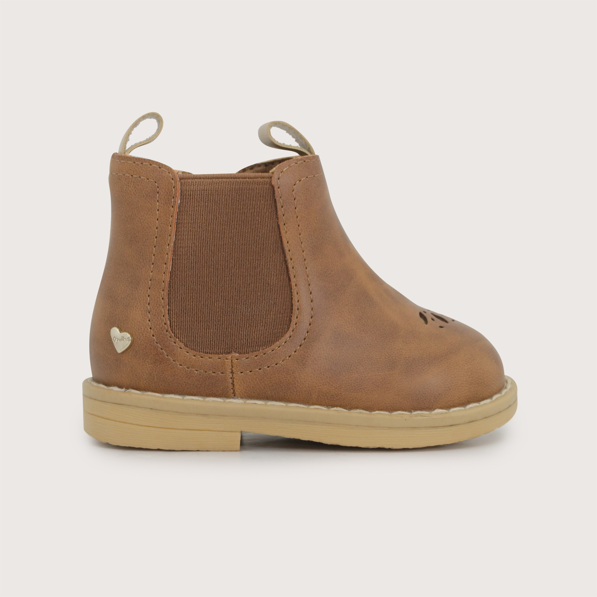 BOTIN CASUAL CAMEL NIÑA OPALINE - 2