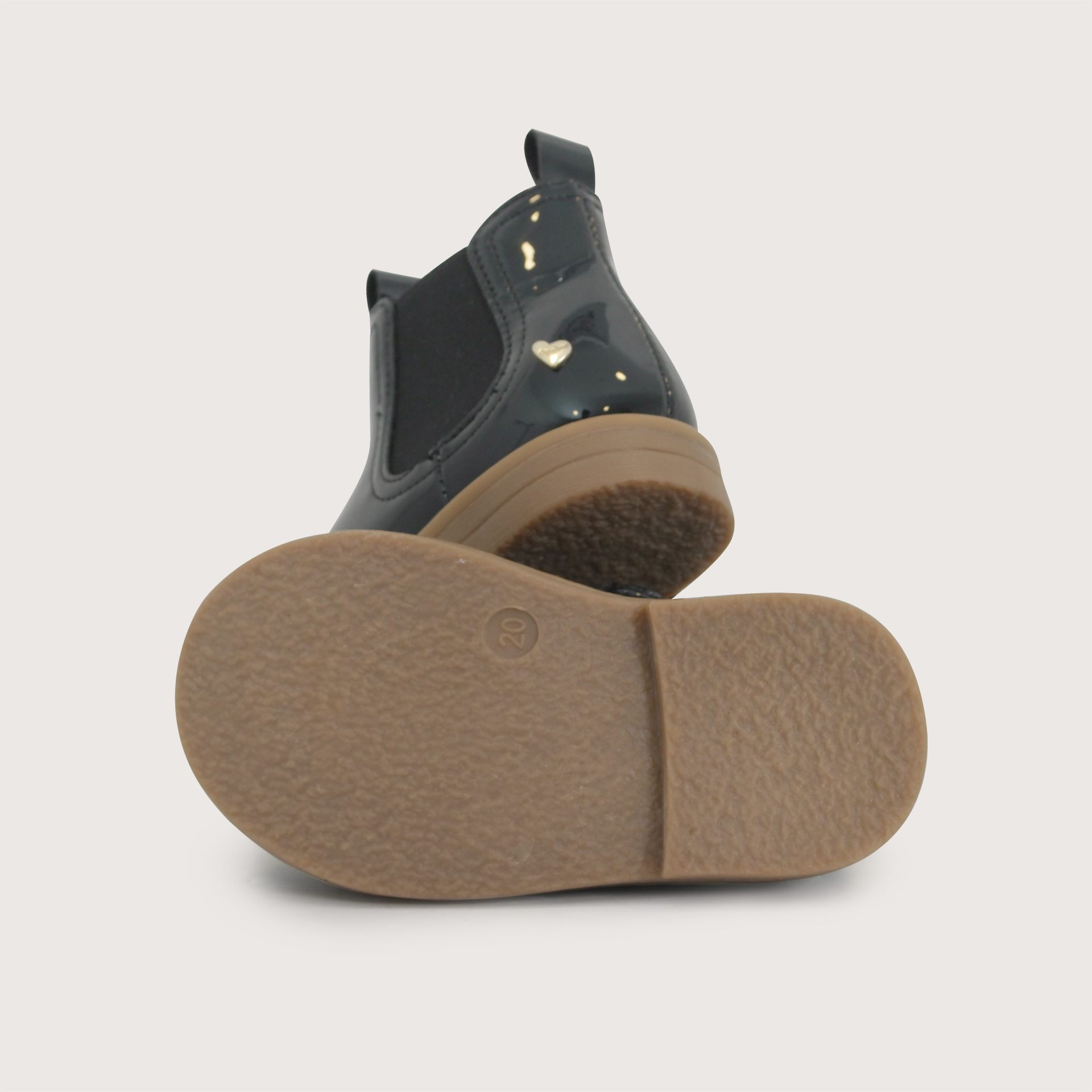 BOTIN CASUAL NEGRO NIÑA OPALINE - 3