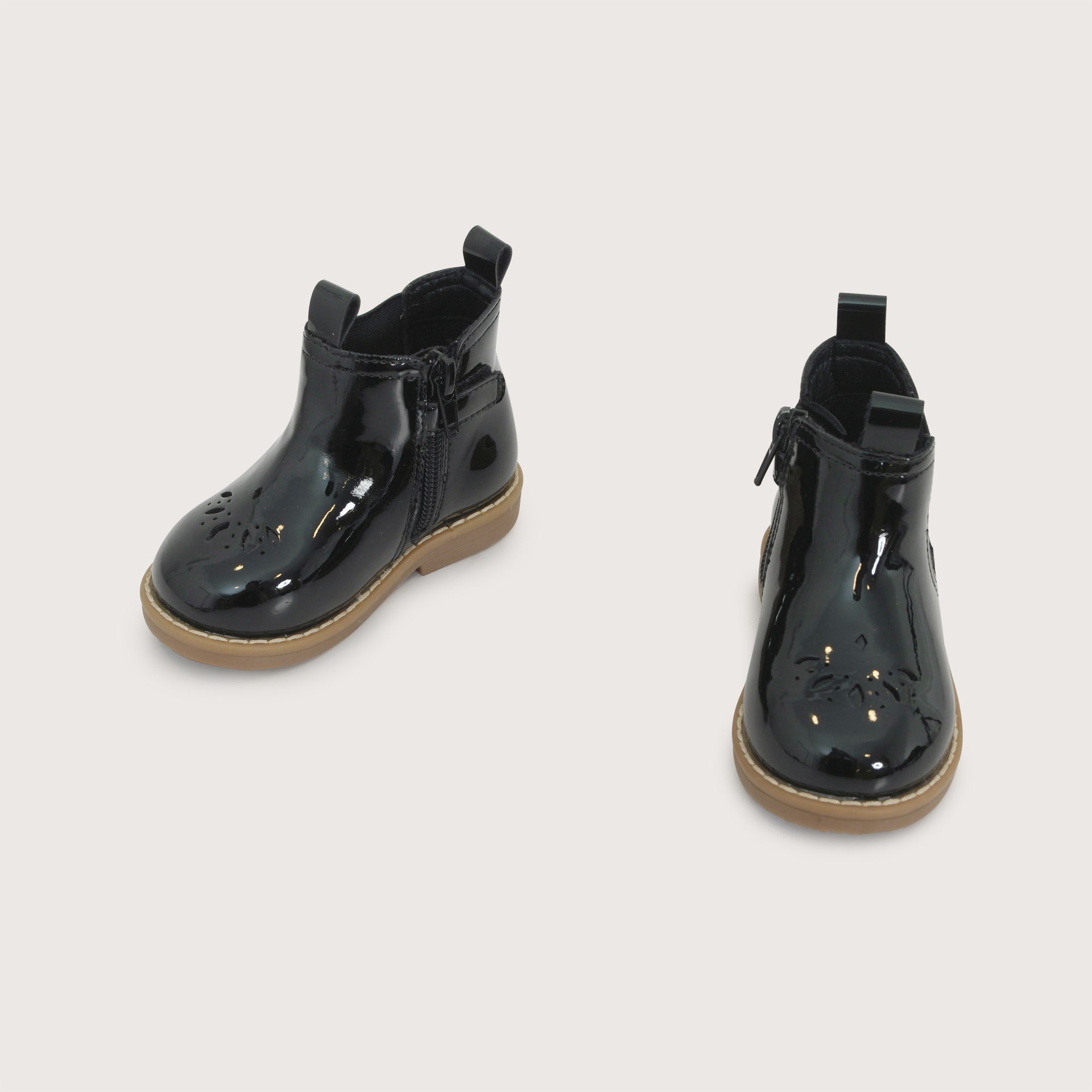 BOTIN CASUAL NEGRO NIÑA OPALINE - 4