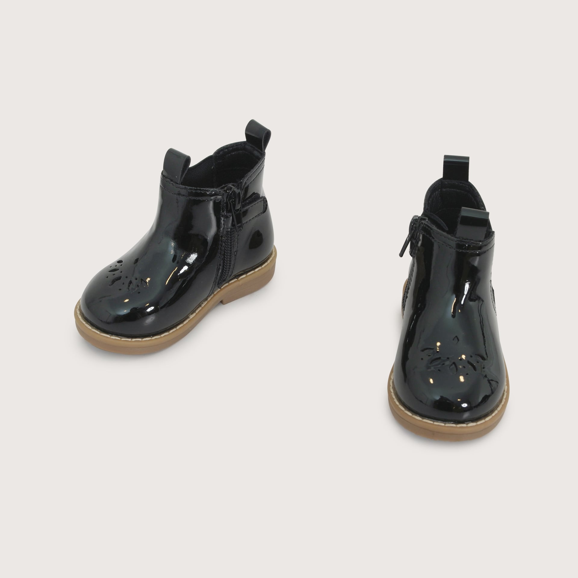 BOTIN CASUAL NEGRO NIÑA OPALINE - 4