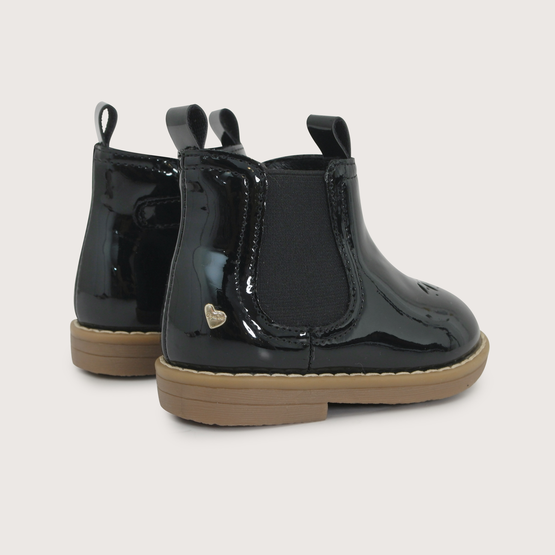 BOTIN CASUAL NEGRO NIÑA OPALINE - 5