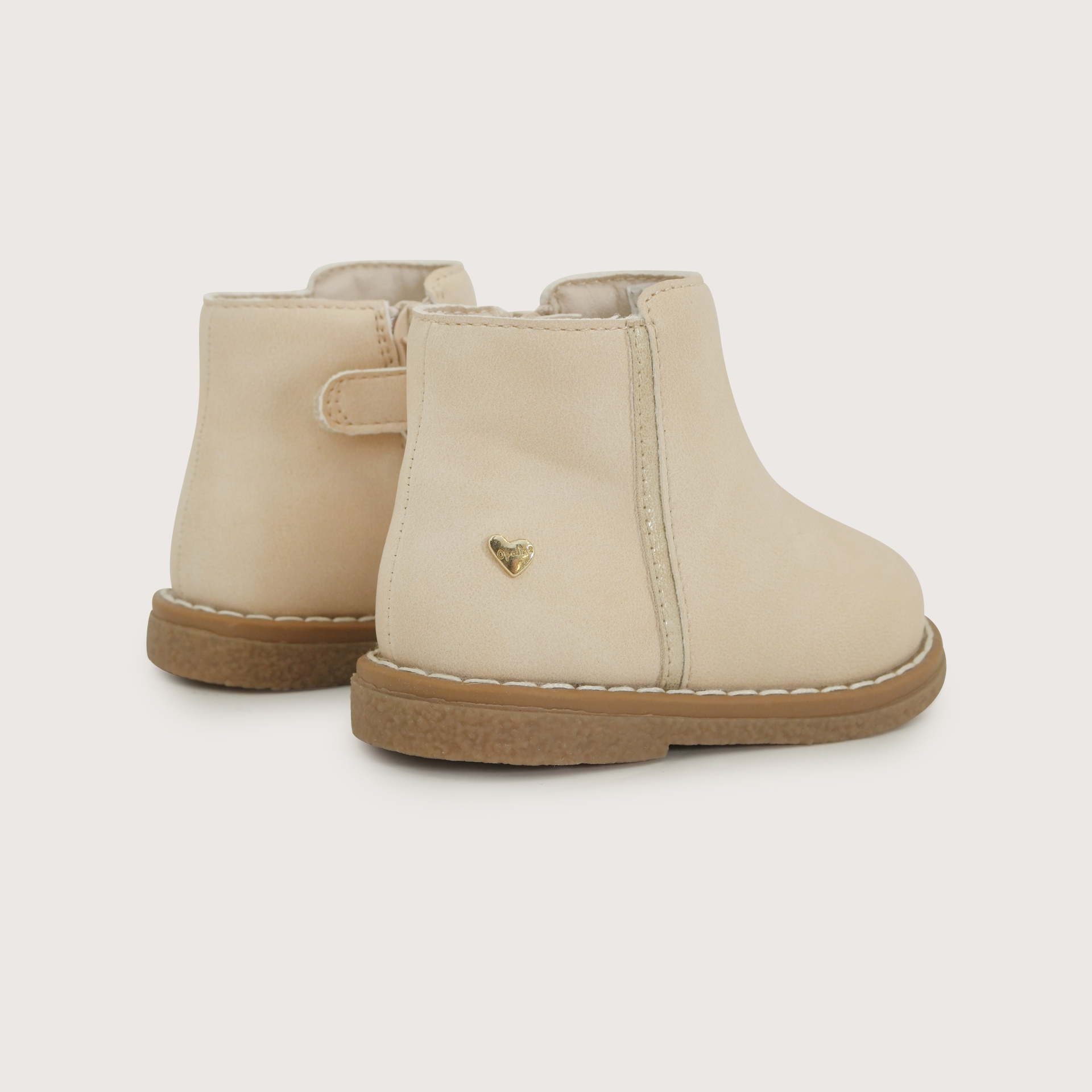 BOTIN BEIGE NIÑA OPALINE - 5