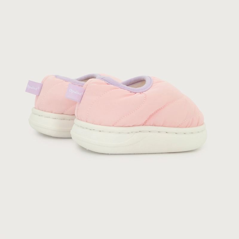 PANTUFLA PUFFER ROSADA NIÑA OPALINE - 5
