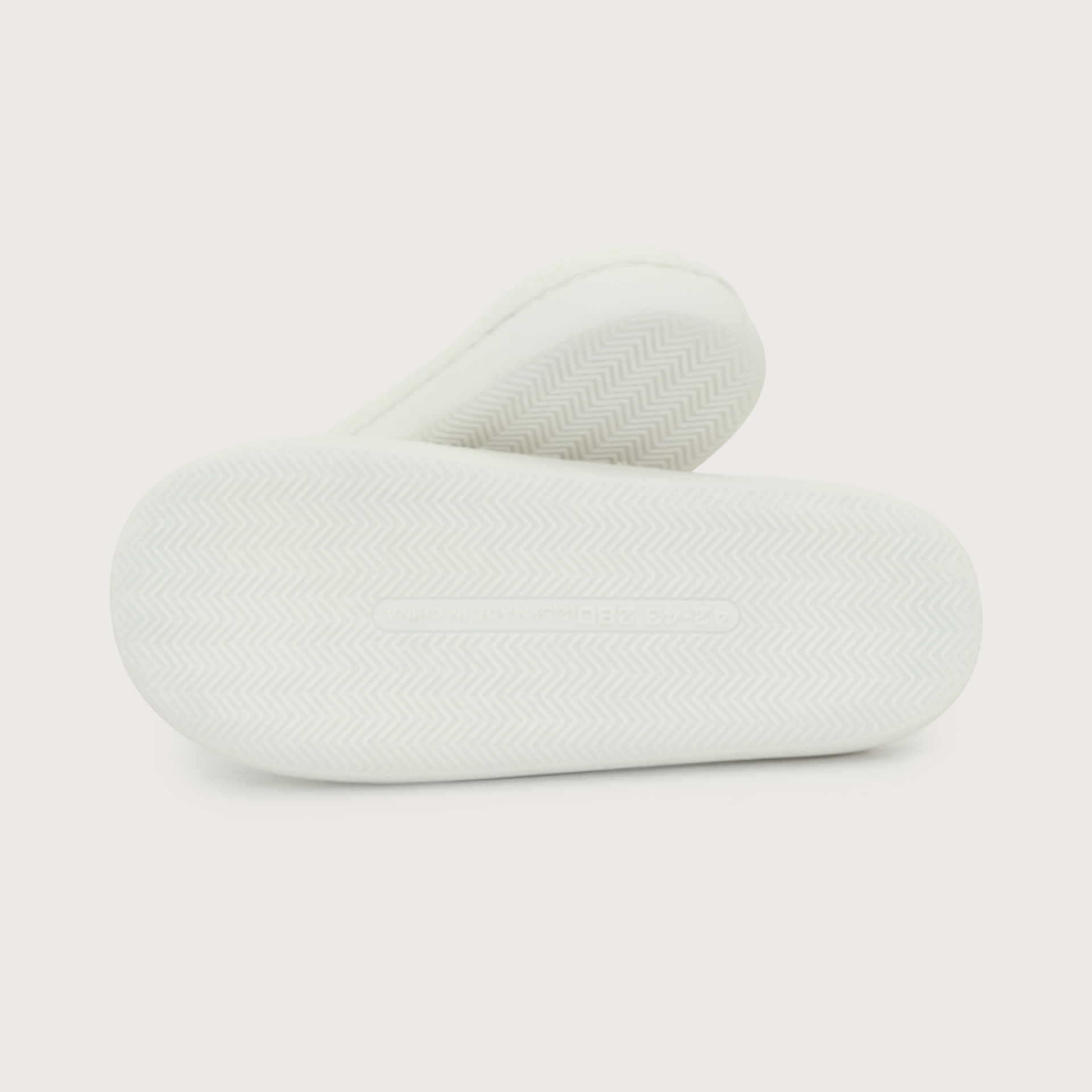 PANTUFLA BLANCA MUJER OPALINE - 3