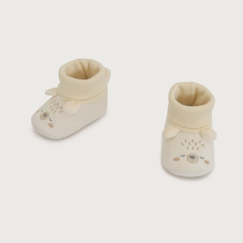 ZAPATO TEJIDO OSO BEIGE BEBE OPALINE - 4