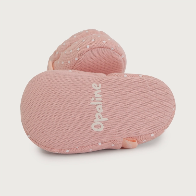 PANTUFLA ROSADA BEBE  OPALINE - 3