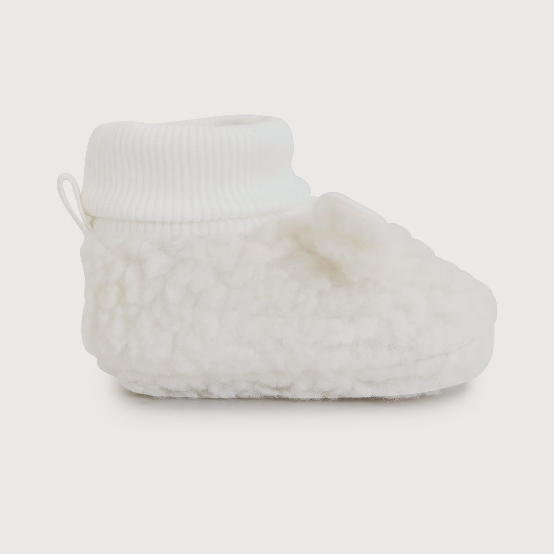 ZAPATO TEJIDO CONEJO BLANCO DE BEBE  OPALINE - 2