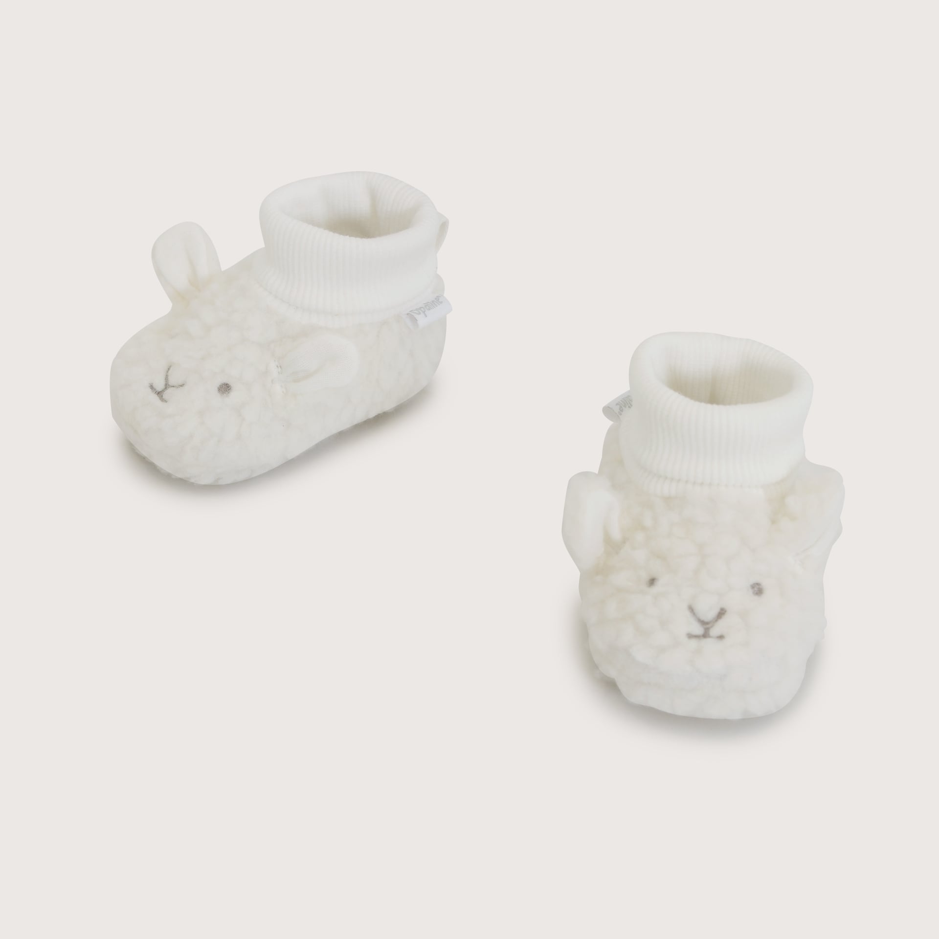 ZAPATO TEJIDO CONEJO BLANCO DE BEBE  OPALINE - 4