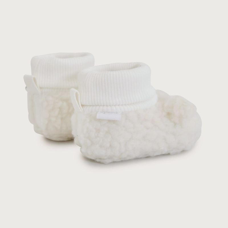 ZAPATO TEJIDO CONEJO BLANCO DE BEBE  OPALINE - 5