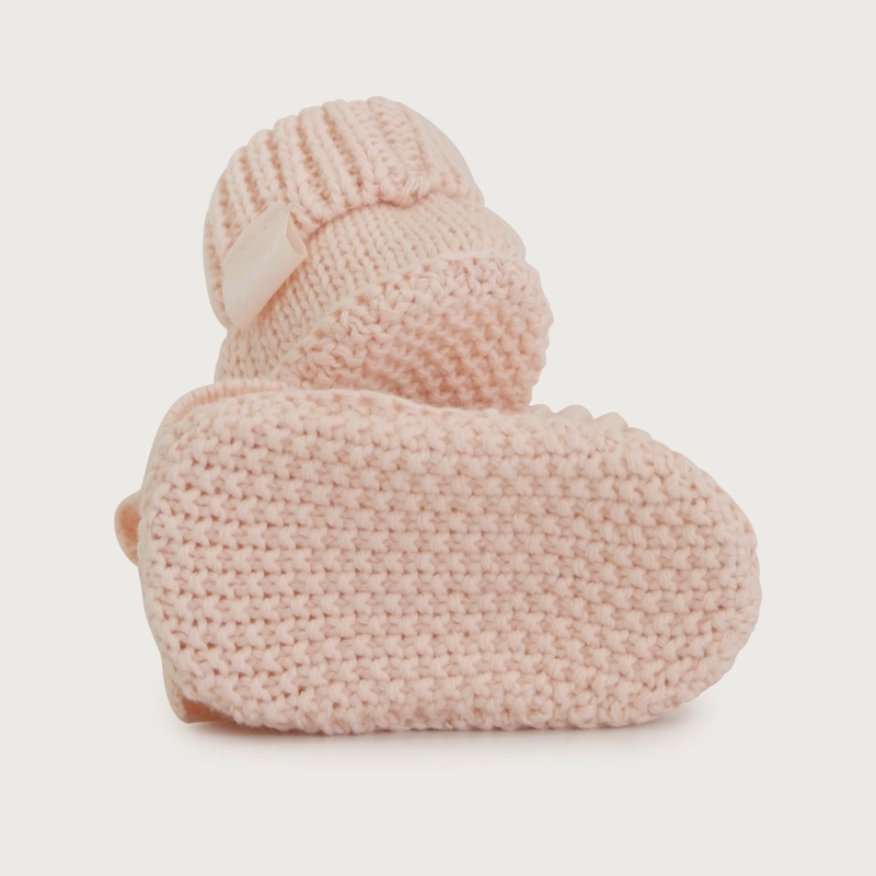 BOTIN TEJIDO BEIGE NIÑO OPALINE - 3