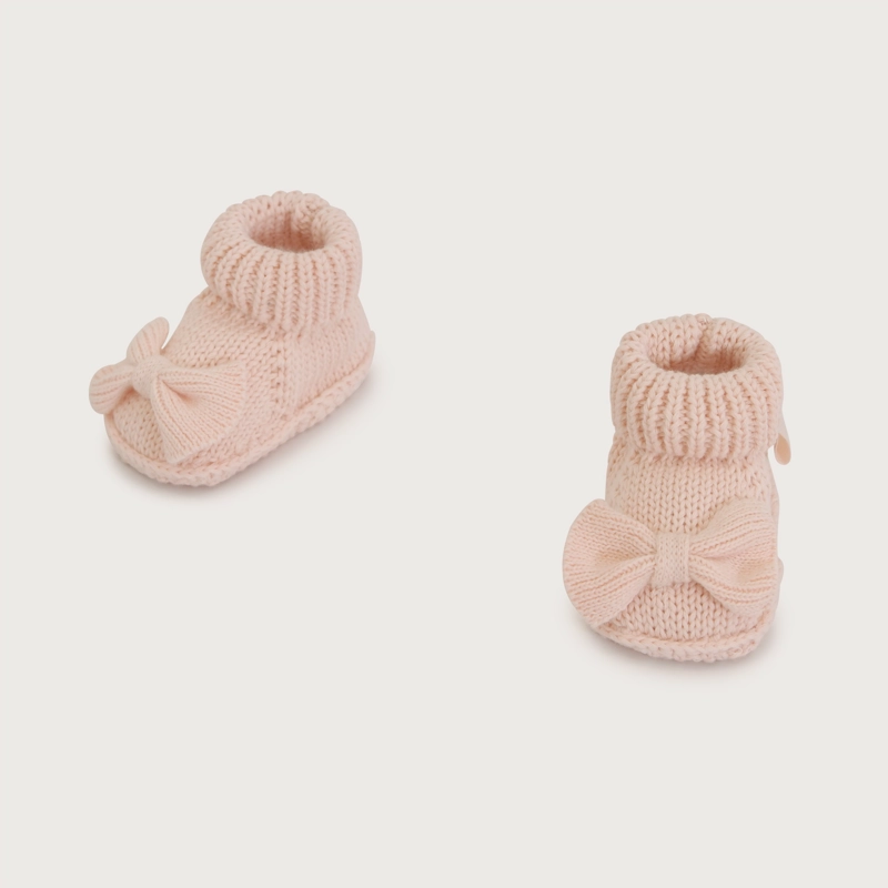 BOTIN TEJIDO BEIGE NIÑO OPALINE - 4
