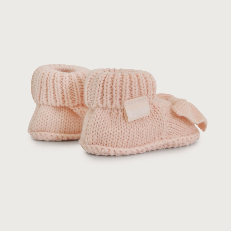 BOTIN TEJIDO BEIGE NIÑO OPALINE - 5