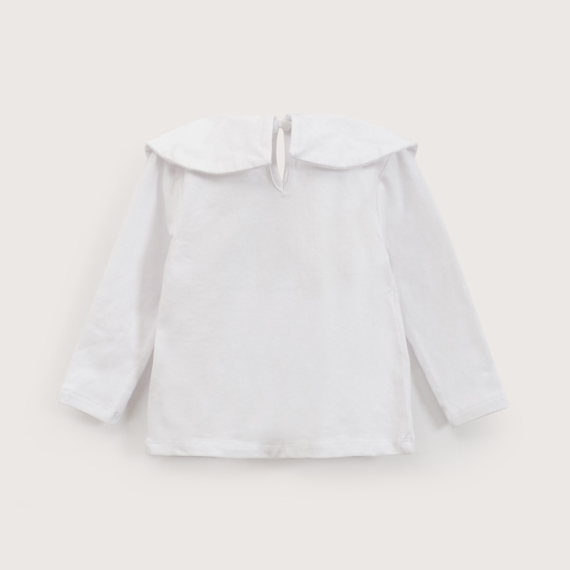 POLERA BLANCA CON CINTA INFANT NIÑA OPALINE - 3