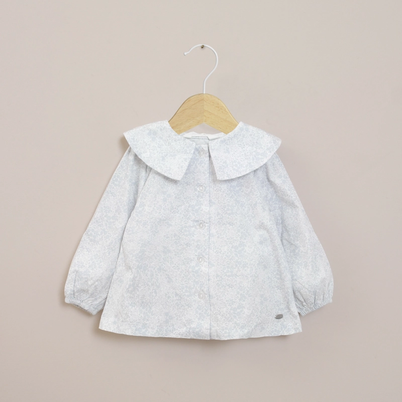 BLUSA INFANT NIÑA ESTAMPADA BLANCA OPALINE - 1