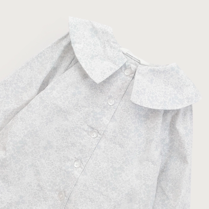 BLUSA INFANT NIÑA ESTAMPADA BLANCA OPALINE - 4