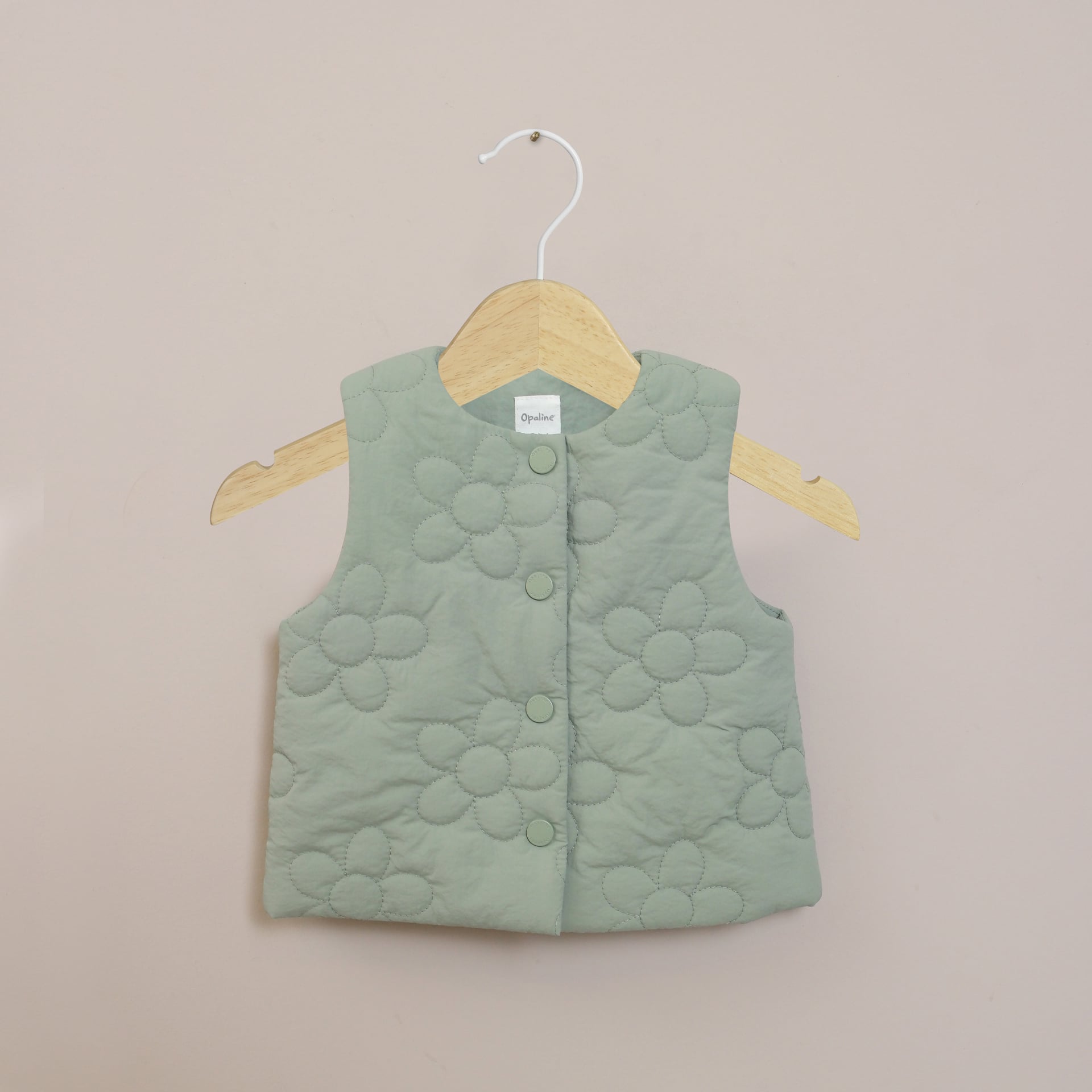PARKA INFANT NIÑA VERDE MUSGO OPALINE - 1