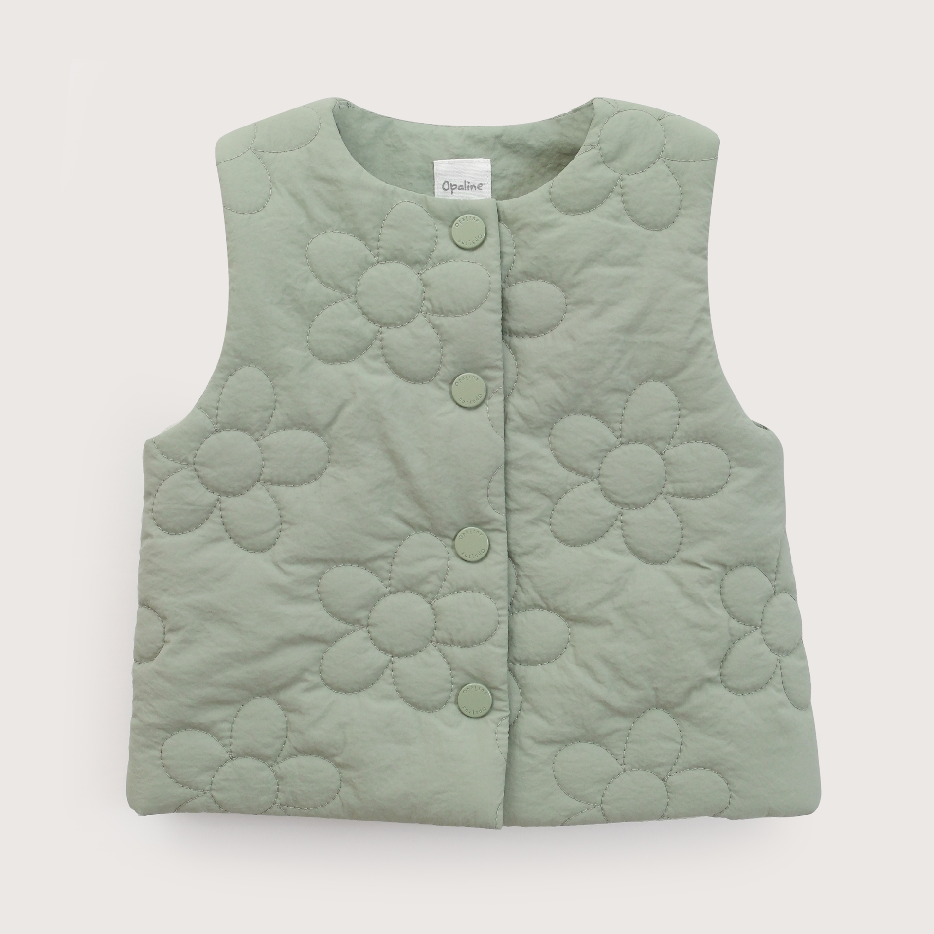 PARKA INFANT NIÑA VERDE MUSGO OPALINE - 2