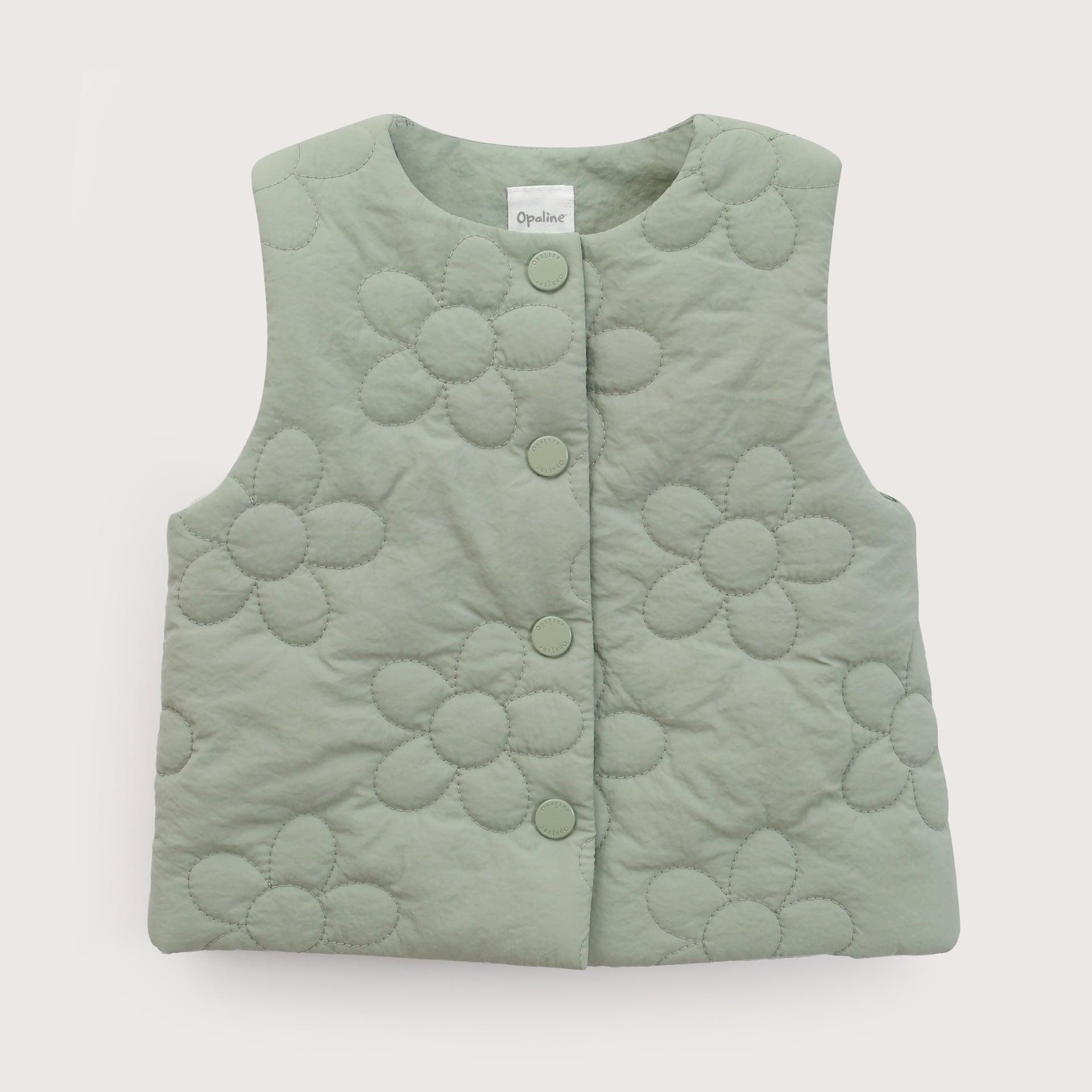 PARKA INFANT NIÑA VERDE MUSGO OPALINE - 2