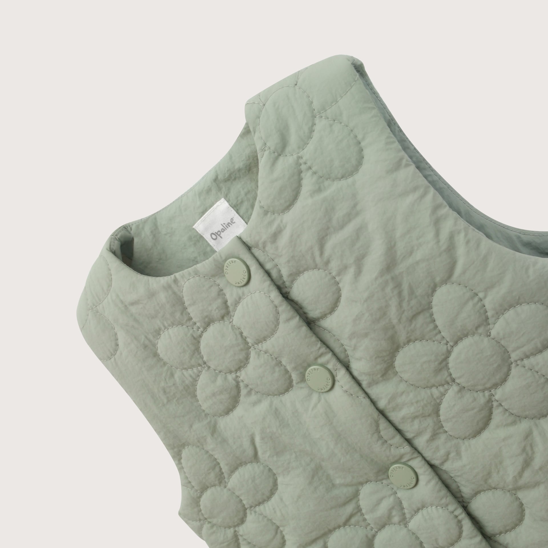 PARKA INFANT NIÑA VERDE MUSGO OPALINE - 4