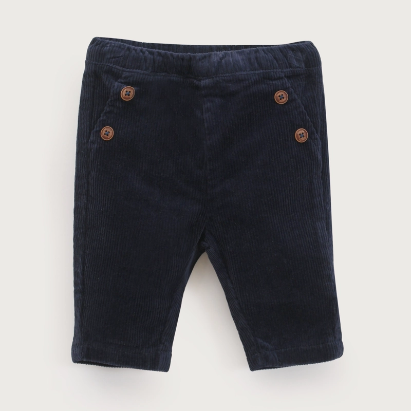 PANTALON BEBE NIÑA AZUL OPALINE - 2