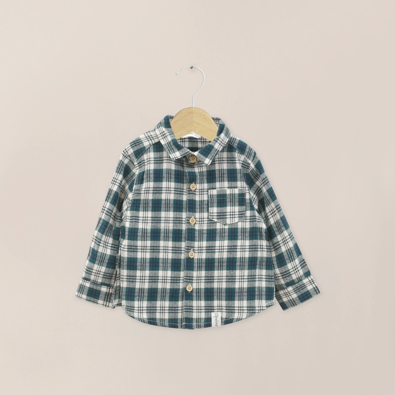 CAMISA INFANT NIÑO VERDE OPALINE - 1