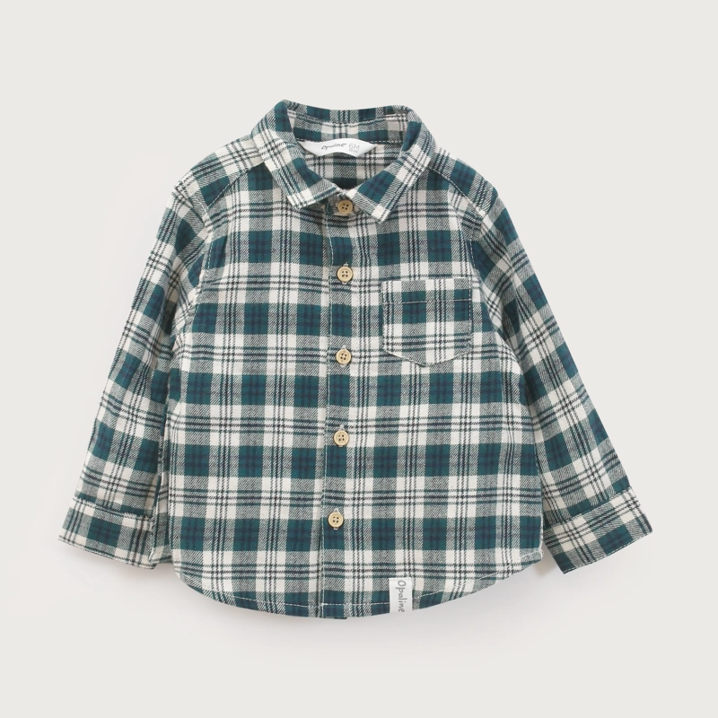 CAMISA INFANT NIÑO VERDE OPALINE - 2