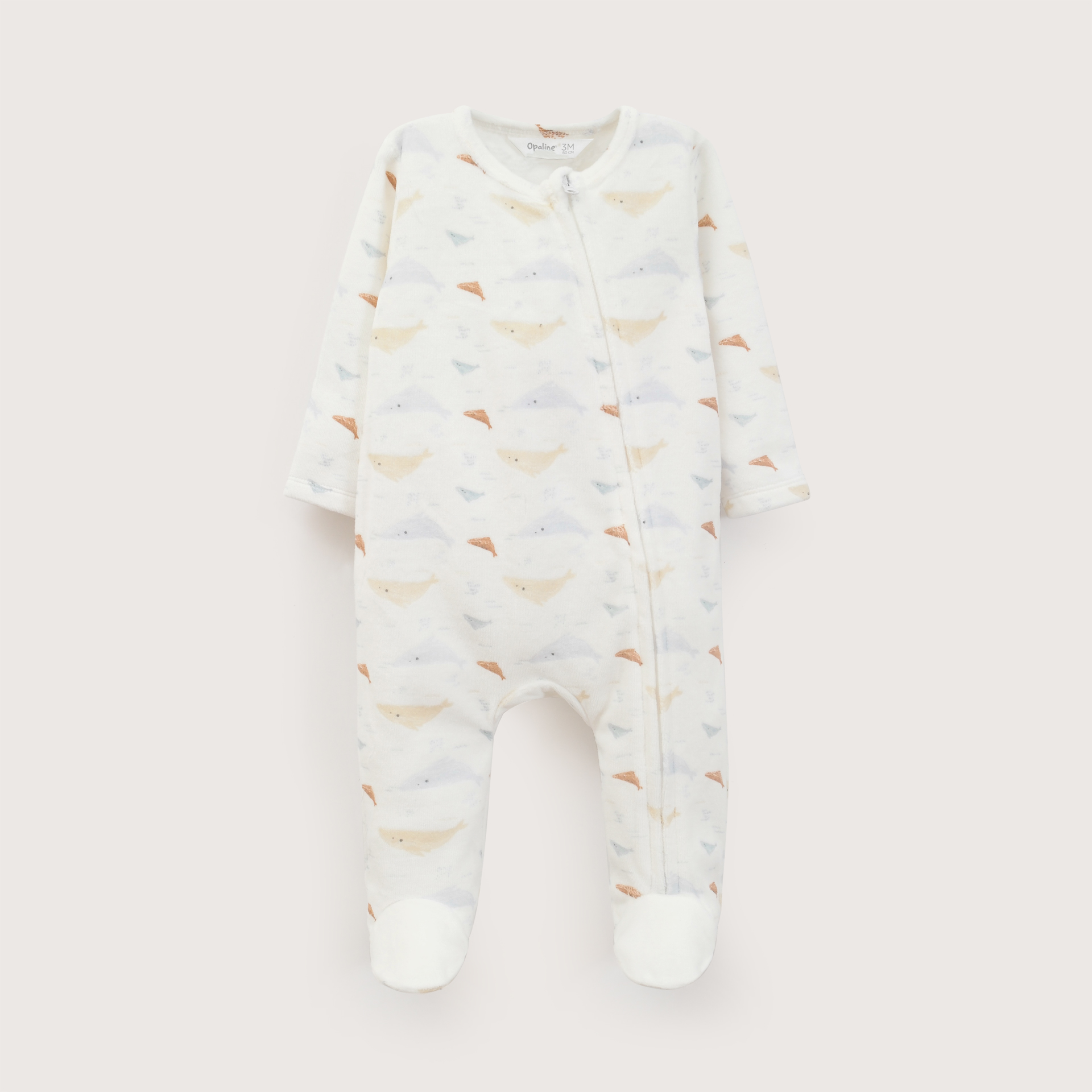 OSO PLUSH BEBE NIÑO CELESTE OPALINE - 2