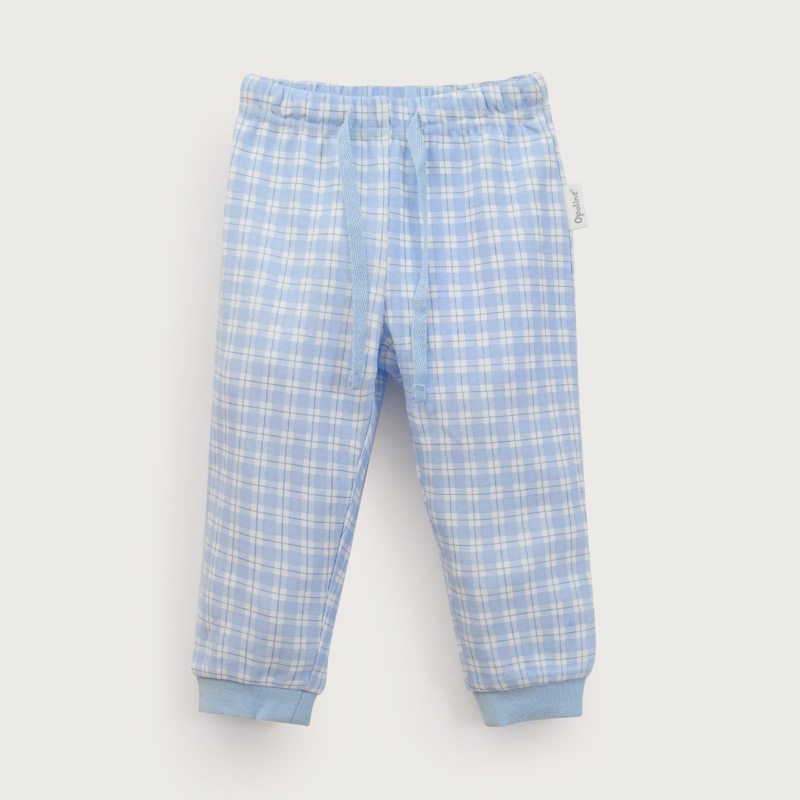 PIJAMA CONJUNTO CELESTE DE NIÑO OPALINE - 4