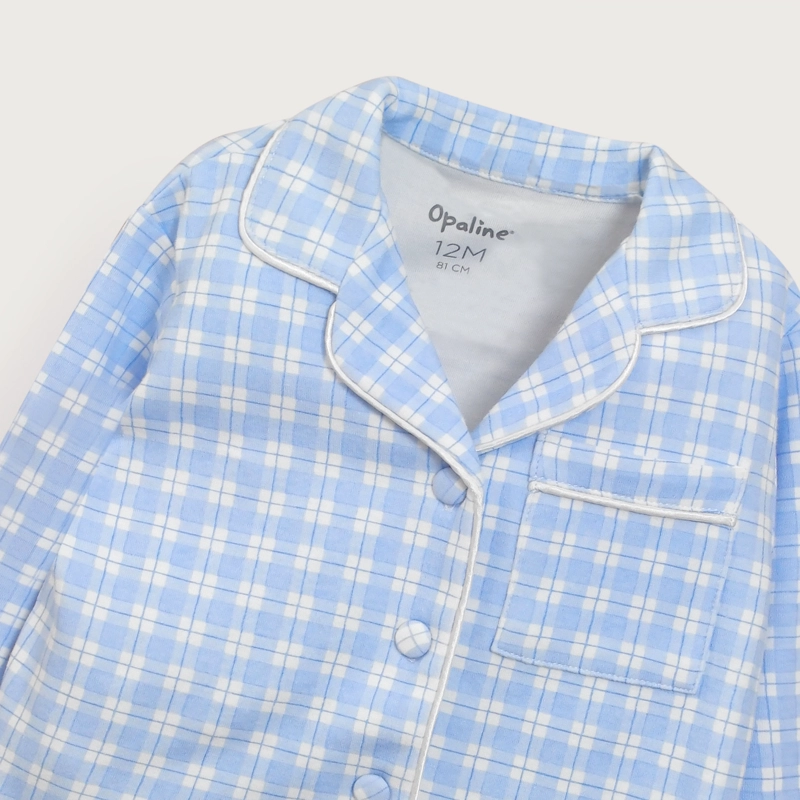 PIJAMA CONJUNTO CELESTE DE NIÑO OPALINE - 5