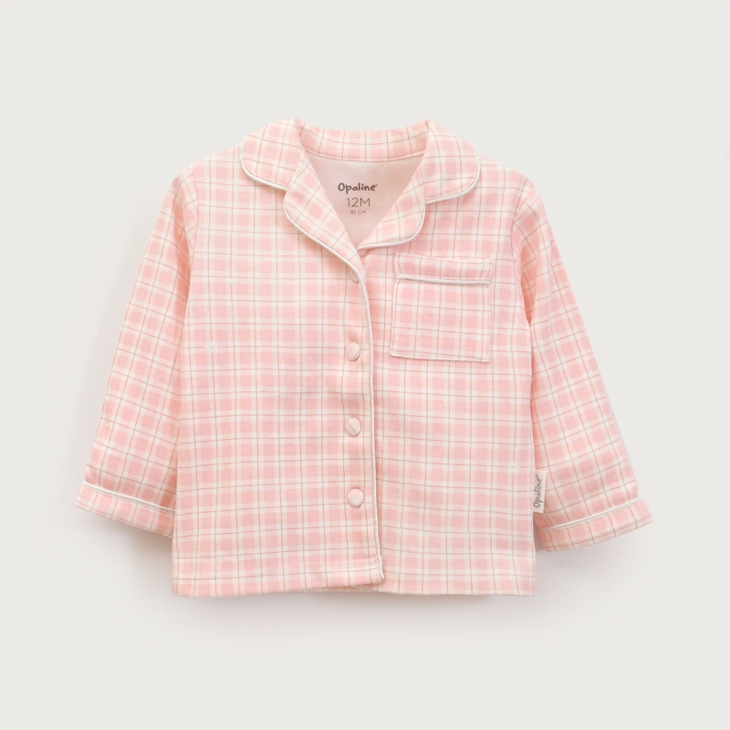 PIJAMA CONJUNTO ROSADO DE NIÑA OPALINE - 3