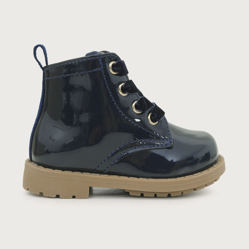 BOTIN CORDON PRIMERO PASOS AZUL NIÑA OPALINE - 2