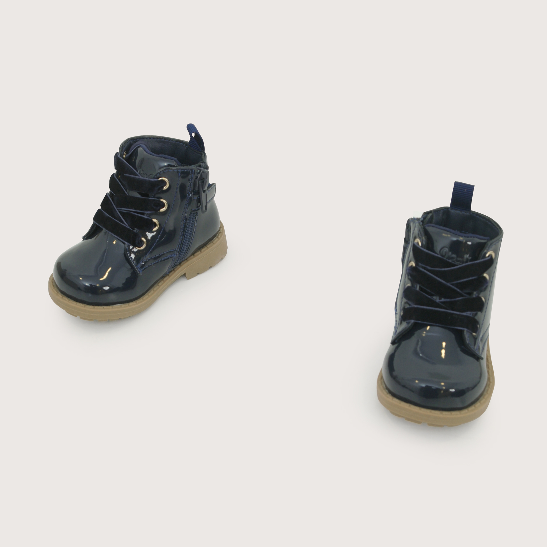 BOTIN CORDON PRIMERO PASOS AZUL NIÑA OPALINE - 4