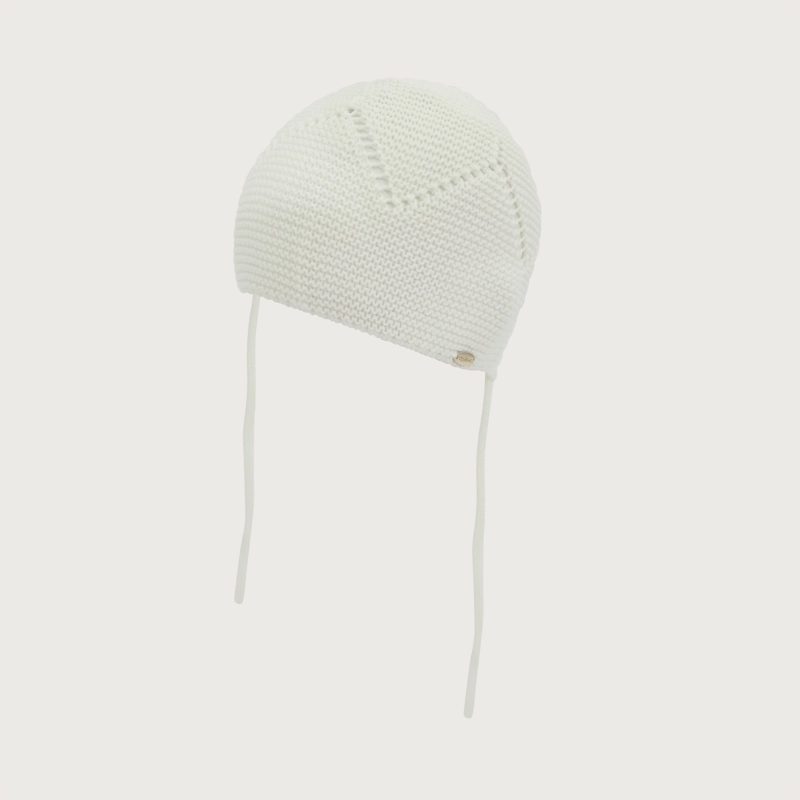 GORRO BEBE BEIGE DE NIÑA OPALINE - 1