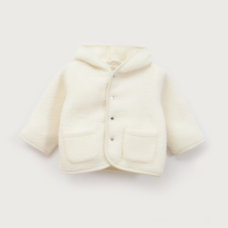 CHAQUETA BEBE UNISEX BLANCO OPALINE - 2