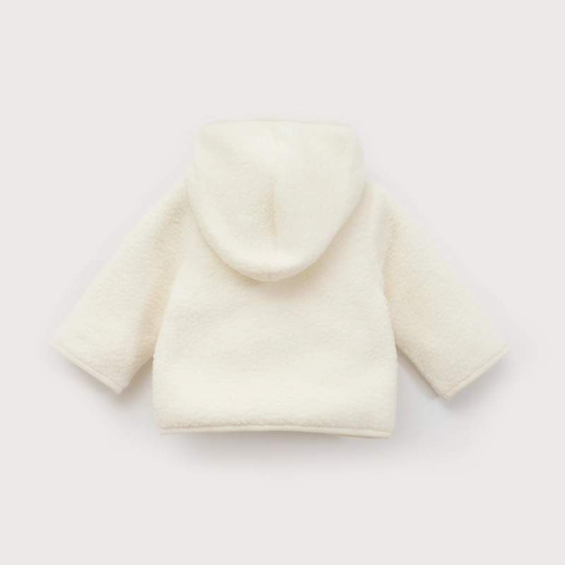 CHAQUETA BEBE UNISEX BLANCO OPALINE - 3