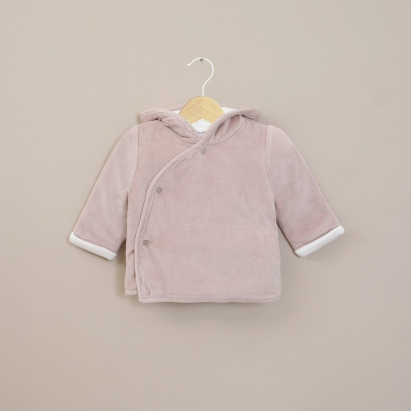 CHAQUETA BEBE UNISEX CAFE OPALINE - 1
