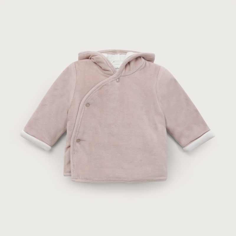 CHAQUETA BEBE UNISEX CAFE OPALINE - 2