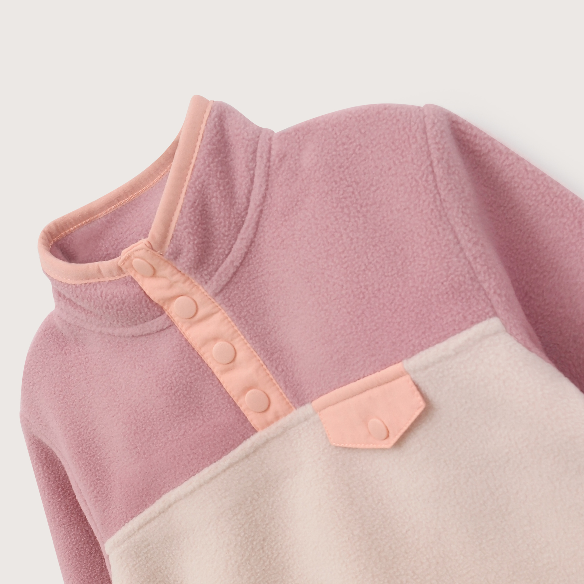 POLERON INFANT NIÑA ROSA VIEJO OPALINE - 4