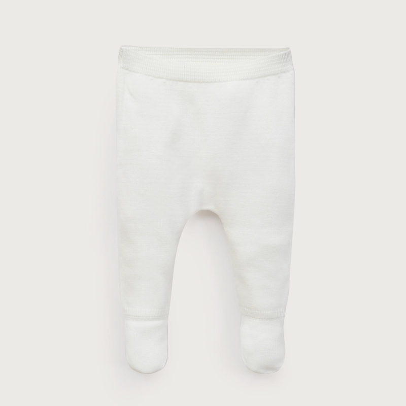 CONJUNTO TEJIDO BEBE UNISEX BLANCO OPALINE - 4